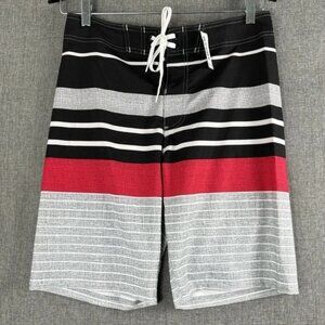 Old Navy California Men's Striped Board Shorts With Zipp Pocket. Size 36
